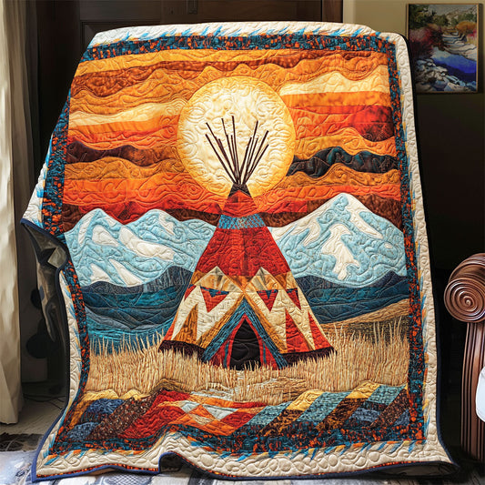 Camping Native American WX0406008CL Quilt