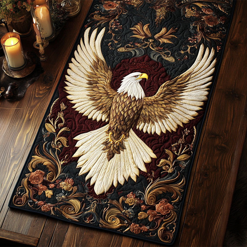 Eagle’s Embrace CM2804011CL Quilted Table Runner
