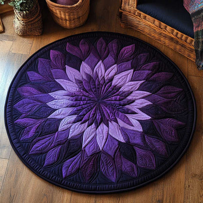 Blossom Flower WN1903098CL Quilted Round Mat