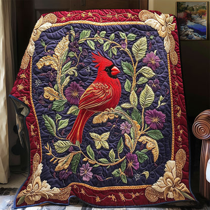 Beautiful Cardinal WY0801003CL Quilt