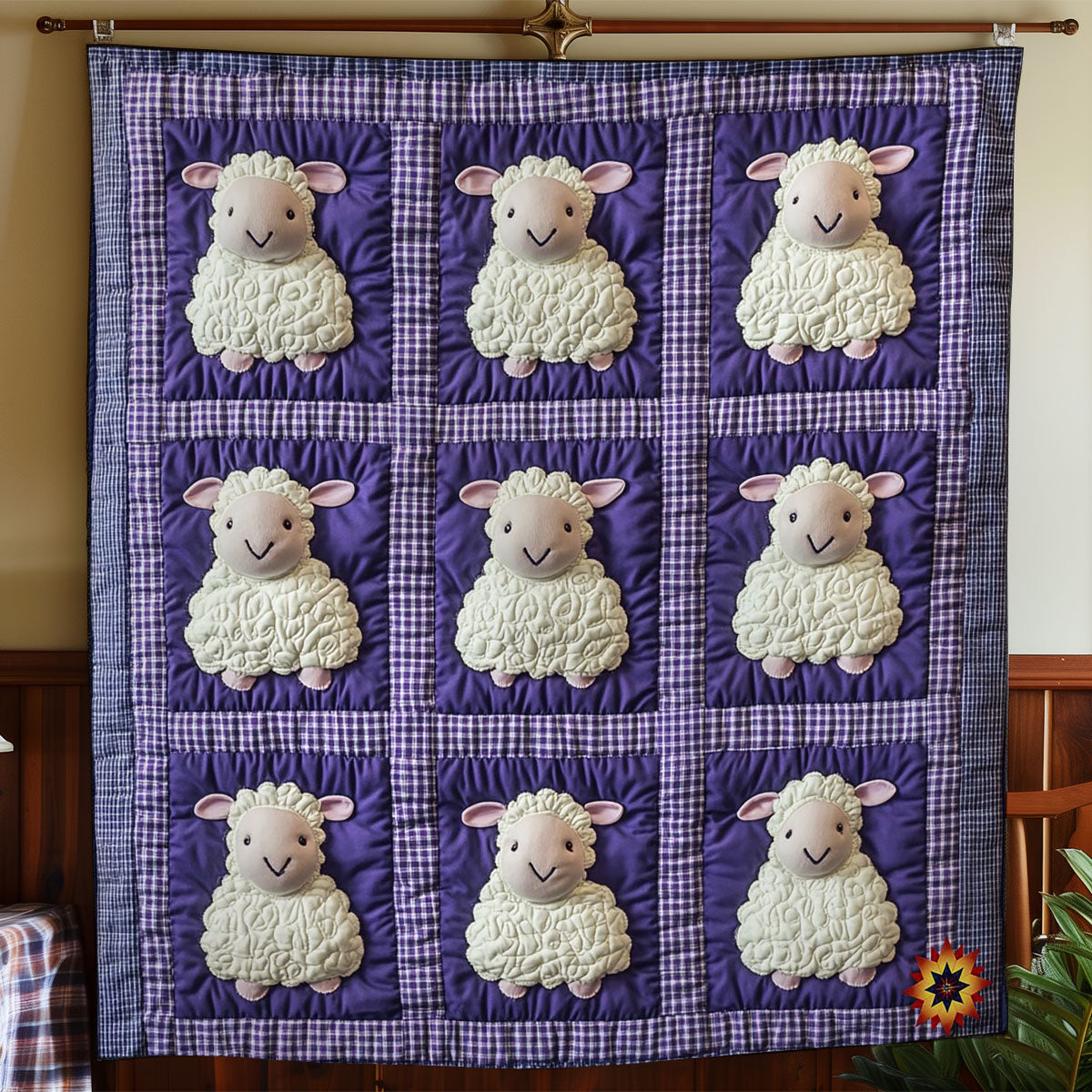 Purple Sheep WY2612036CL Quilt