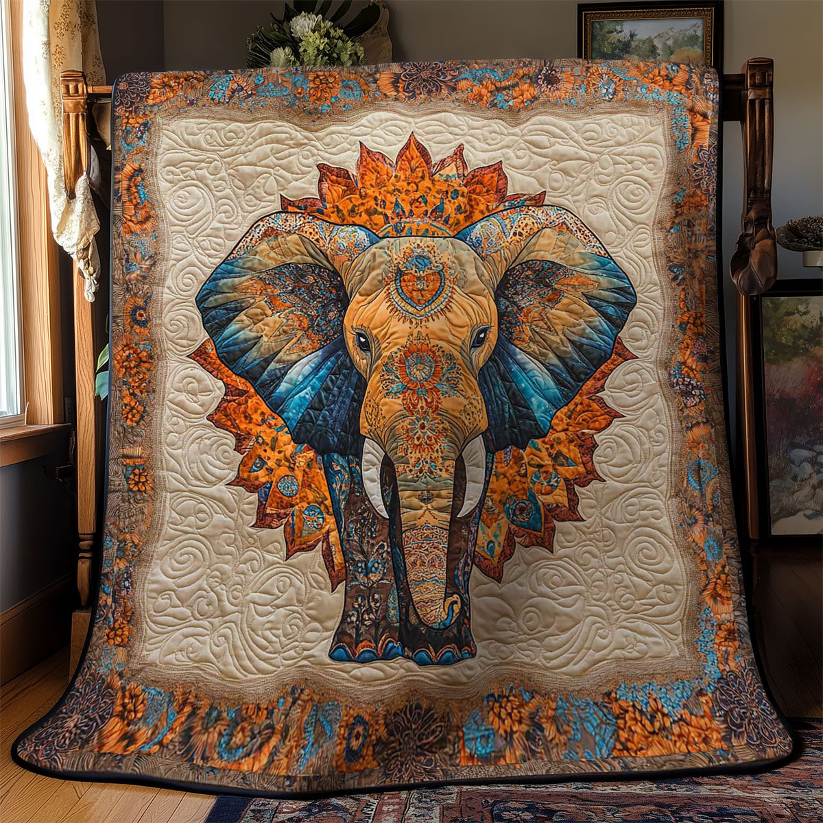 Elephant Of Tradition WN2201038CL Quilt