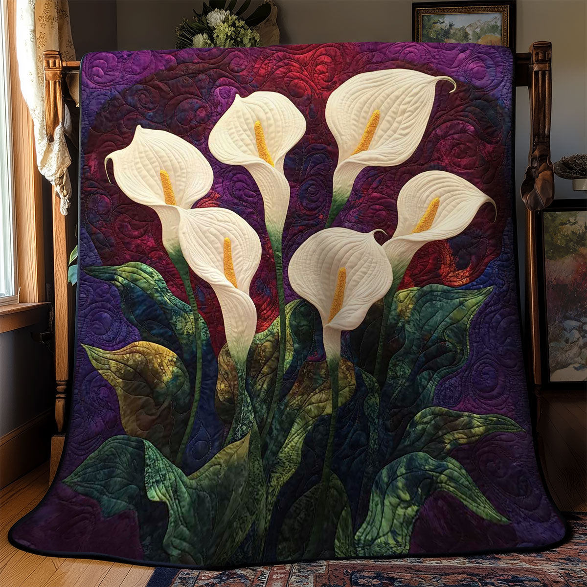 Calla Lilies Garden Grace WN2503026CL Quilt