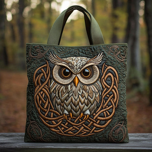 Enchanted Owl CP1311045CL Quilted Tote Bag