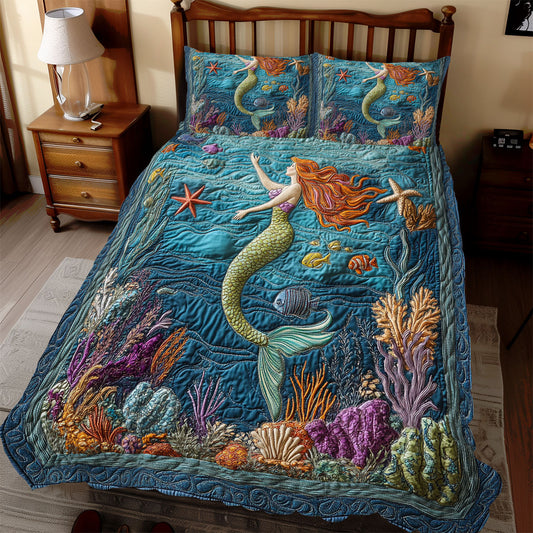 Mermaid WX0412083CL Duvet Cover Set