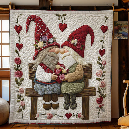 Gnome Love Bench WN2512039CL Quilt