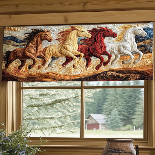 Native Horse WJ2304037CL Quilted Valance