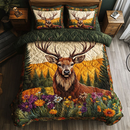 Woodland Majestic Deer WJ2404024CL Duvet Cover Set