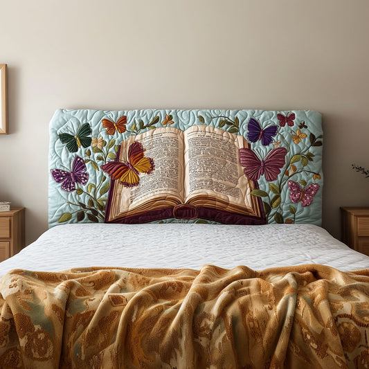 Nature Book QA2312005CL Quilted Headboard Slipcover