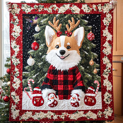 Jolly Corgi WN2510070CL Quilt