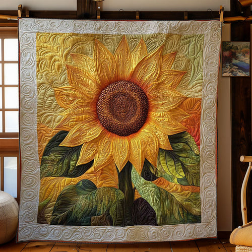 Sunflower Fields WN1703060CL Quilt