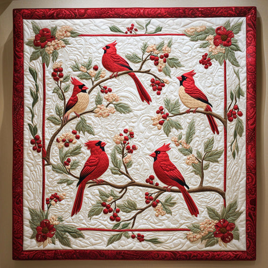 Cardinal Silent Snow WN0310016CL Quilt