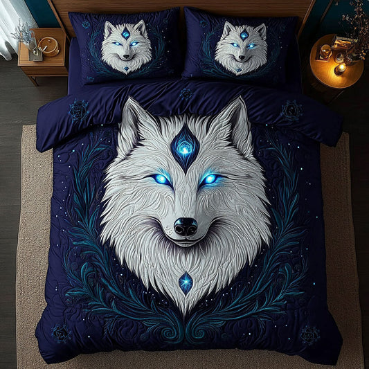 Lunar Wolf Vision WX1906020CL Duvet Cover Set
