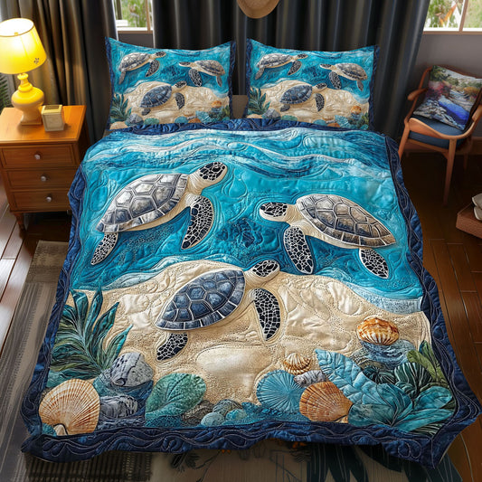 Sea Turtle WJ2712037CL Duvet Cover Set