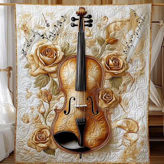 Violin Rose CW3004105CL Quilt