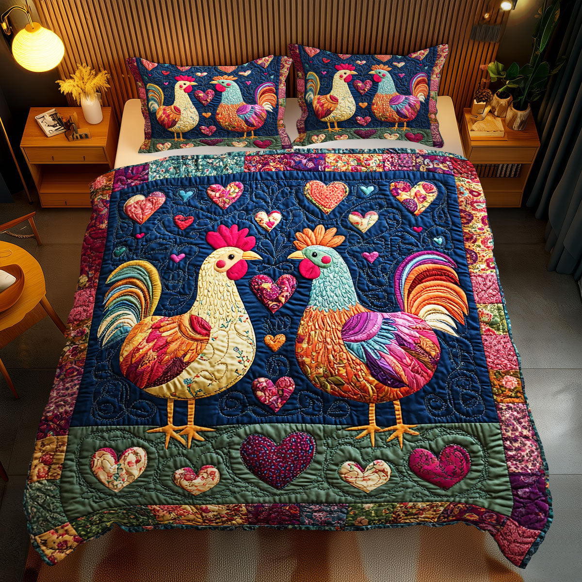 Chicken WJ2111032CL Duvet Cover Set