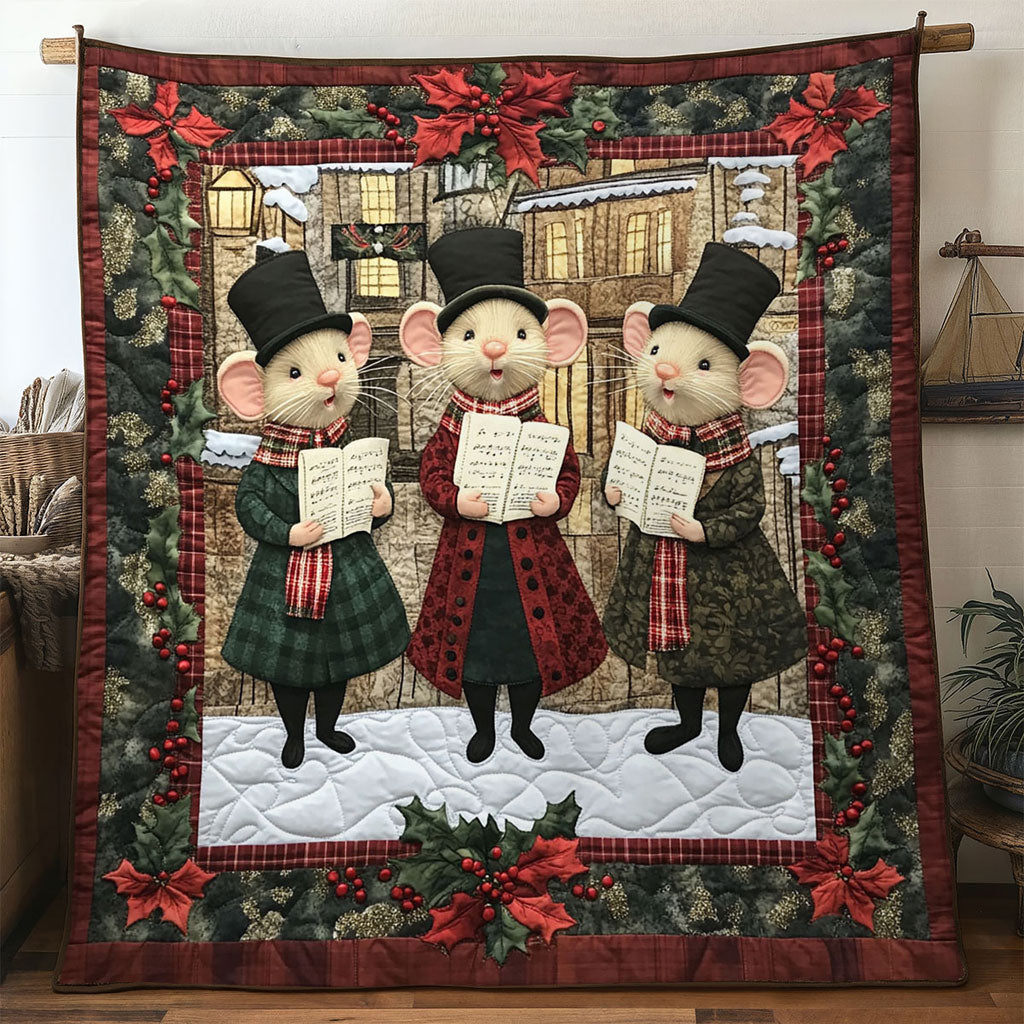 Jolly Choir Mouse WN1311059CL Quilt