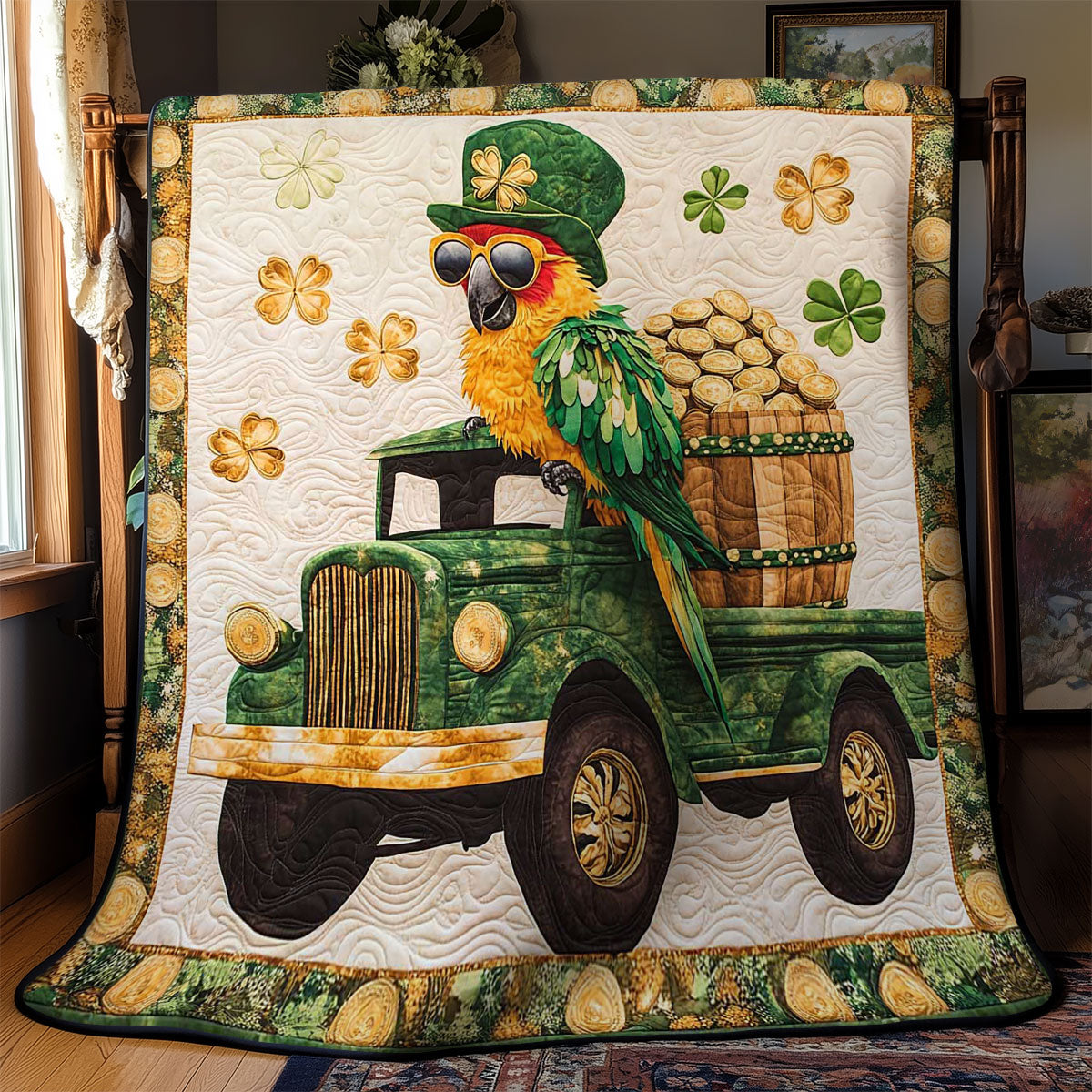 Clover Parrot WN2712007CL Quilt