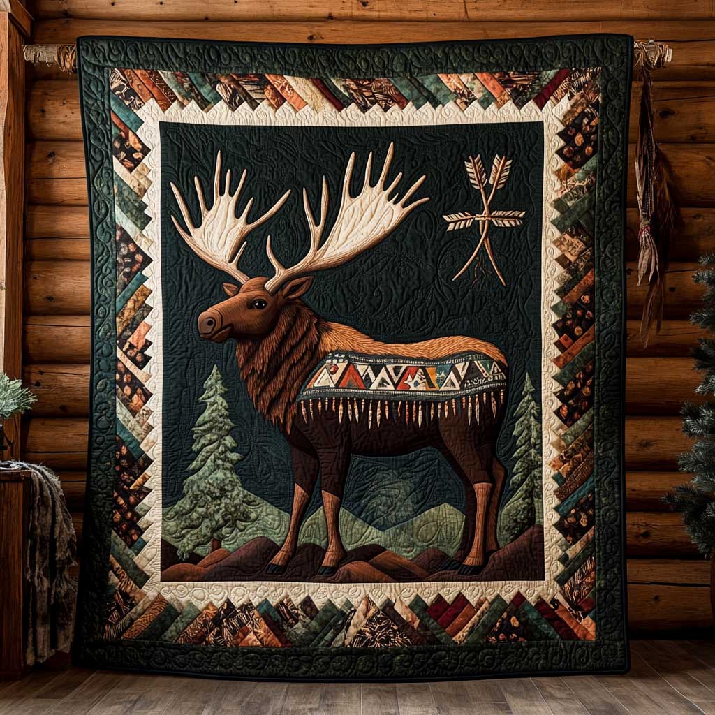 Indigenous Caribou CQ1205052CL Quilt