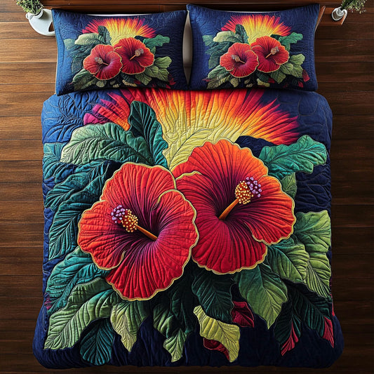 Light Of Hibiscus WY2006036CL Duvet Cover Set
