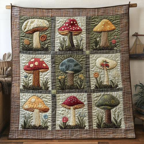 Magic Mushroom Lane WN0307101CL Quilt