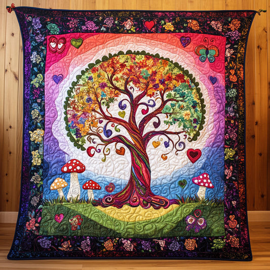 Magic Colorful Tree WY1902095CL Quilt