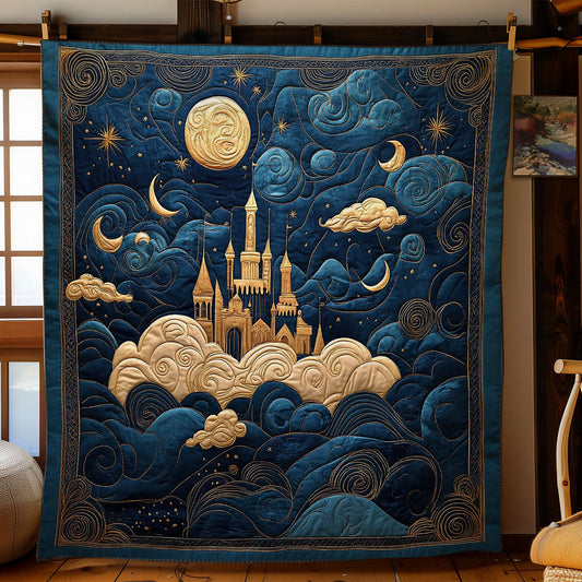 Mystic Castle In Cloud WY2103049CL Quilt