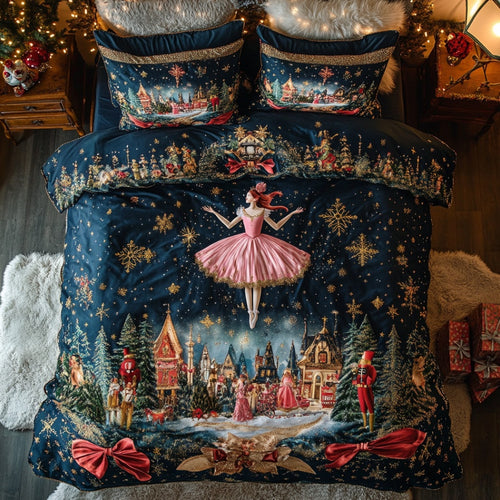 Ballerina Nutcracker Scene WU0901006CL Duvet Cover Set