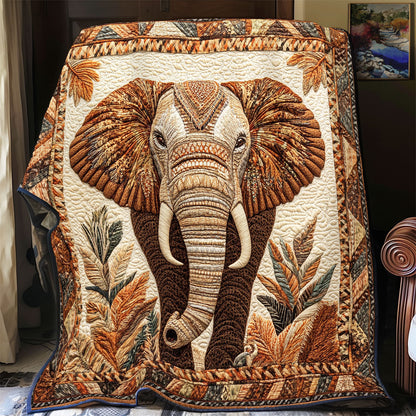 Elephant Brown WX0805015CL Quilt
