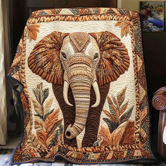 Elephant Brown WX0805015CL Quilt