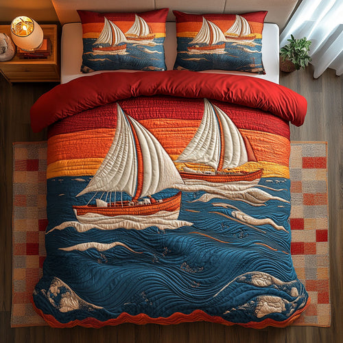 Dusky Waves CP2409015CL Duvet Cover Set