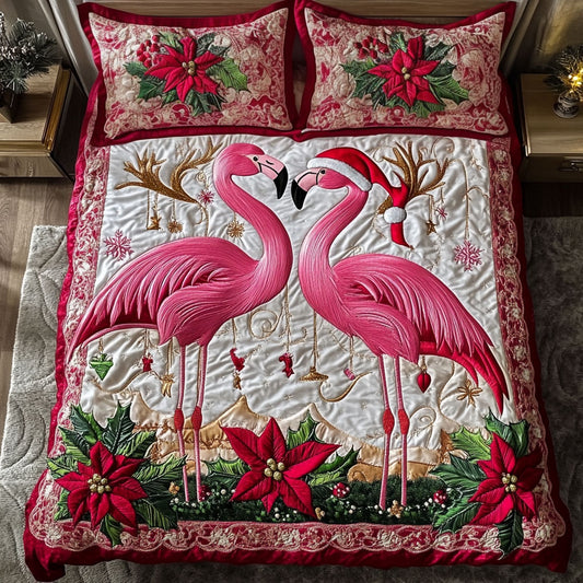 Flamingo Frost Kiss WN0210025CL Duvet Cover Set