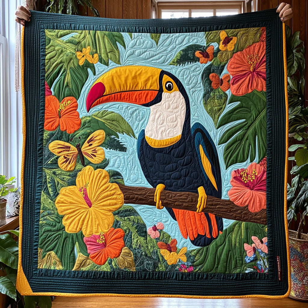 Jungle Bloom CP1908070CL Quilt