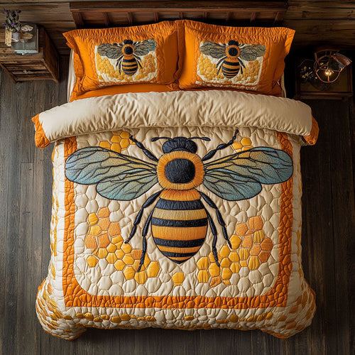 Golden Hive WJ2305019CL Duvet Cover Set