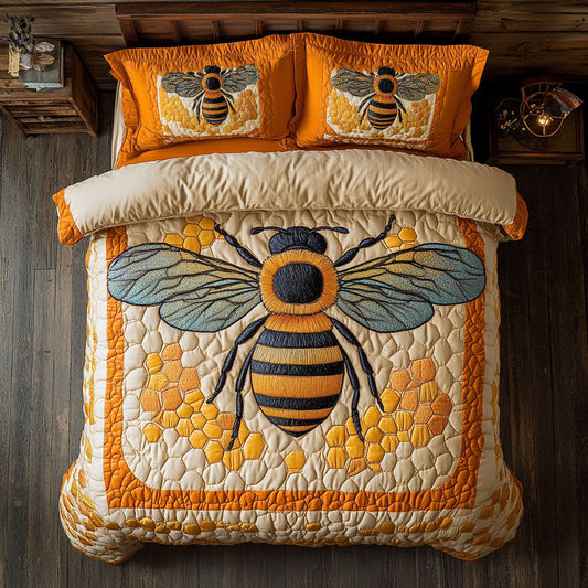 Golden Hive WJ2305019CL Duvet Cover Set
