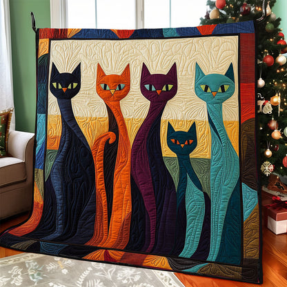 Playful Cats CP1111041CL Quilt