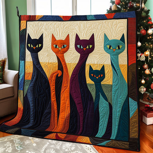 Playful Cats CP1111041CL Quilt