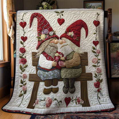 Gnome Love Bench WN2512039CL Quilt