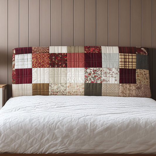Vintage Patchwork QA1912018CL Quilted Headboard Slipcover