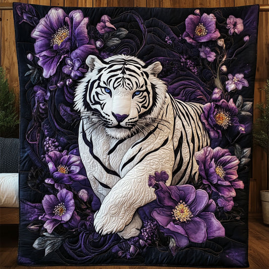 Charming Violet Tiger  CP1804132CL Quilt