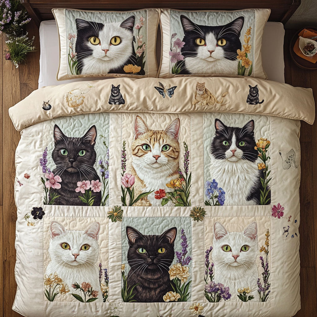 Sweet Meadow Cat WN0611104CL Duvet Cover Set