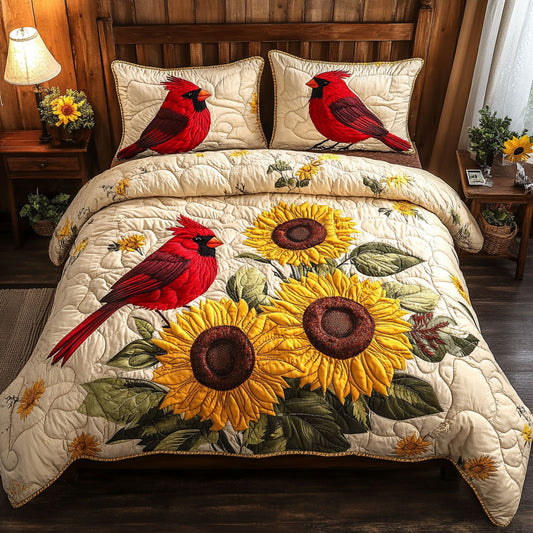 Cardinal Sunflower CW0307018CL Duvet Cover Set