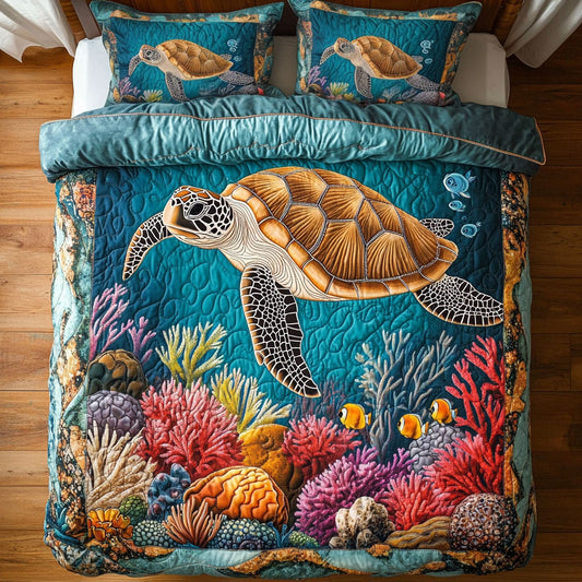 Undersea Garden WY1108088CL Duvet Cover Set