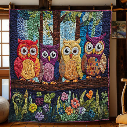 Owl Nest Nonsense WN2503109CL Quilt