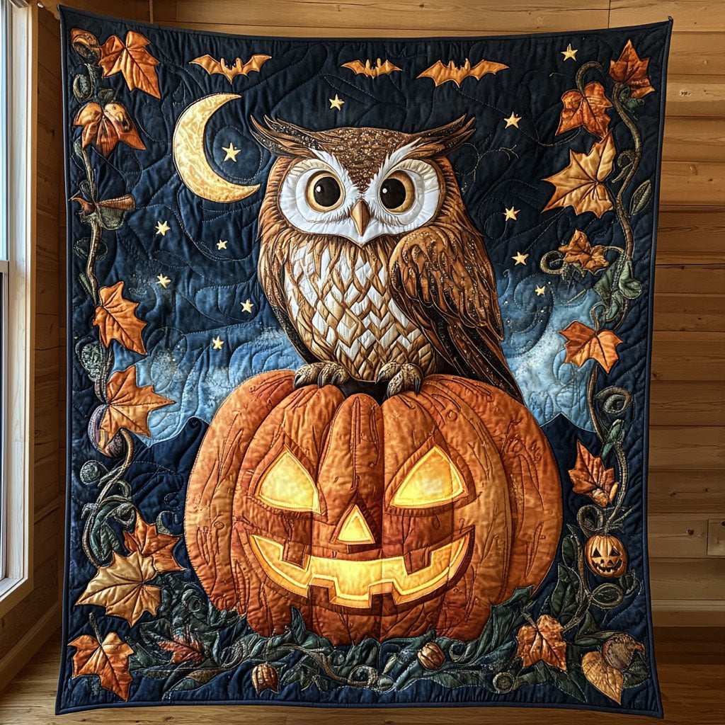 Midnight Owl CP3007055CL Quilt