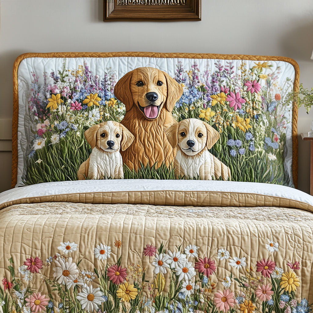 Bloom Dog WN2212001CL Quilted Headboard Slipcover