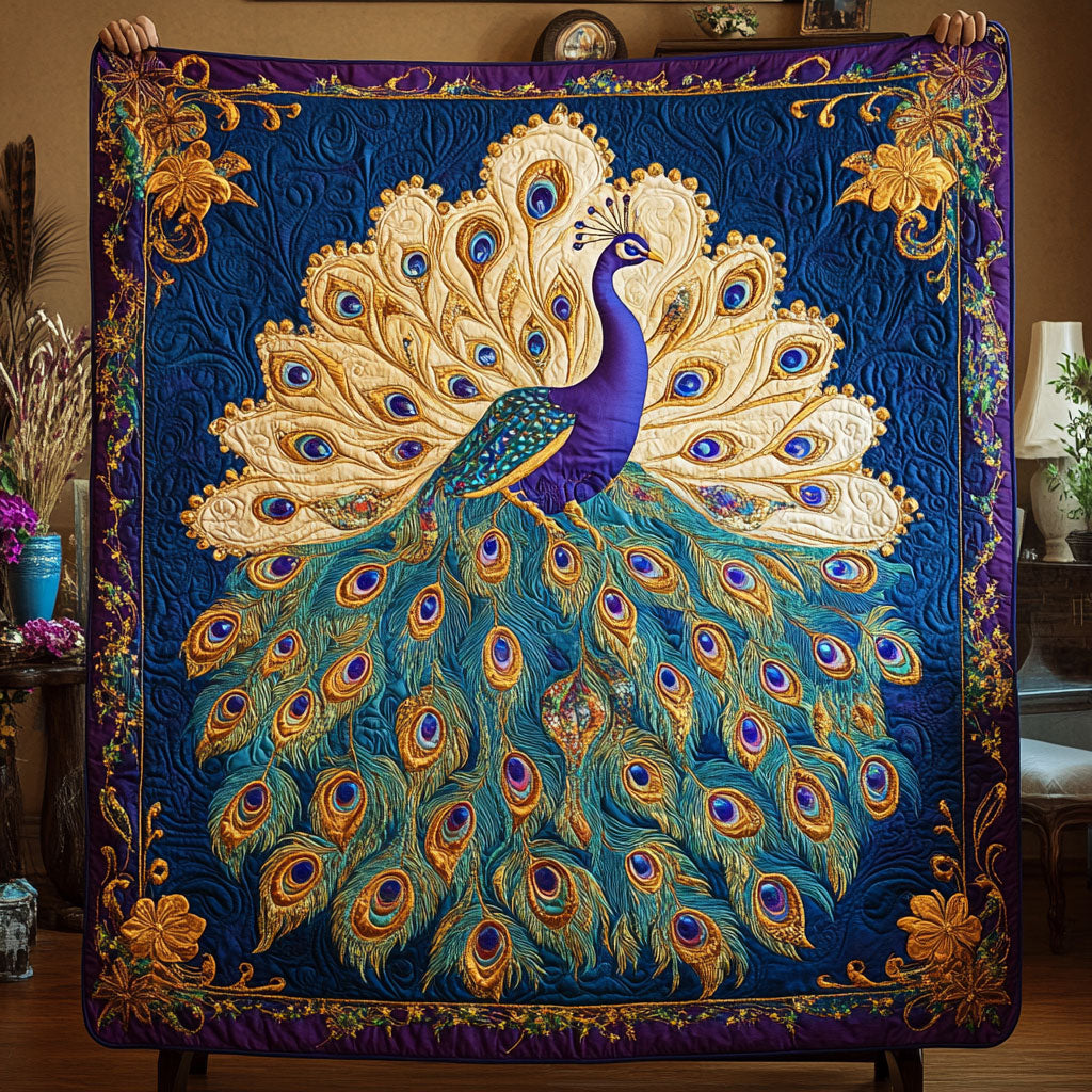 The Gilded Fan WY2807056CL Quilt