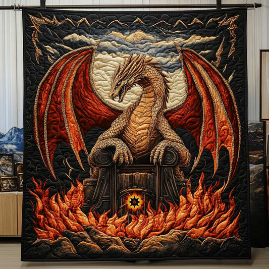 Dragon Of Fire WP0412048CL Quilt