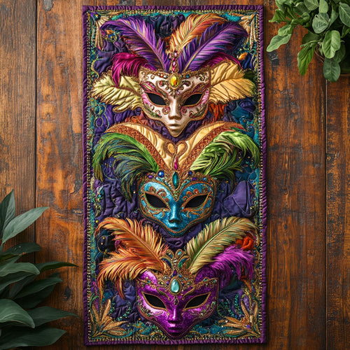 Mystic Masquerade CW1805042CL Quilted Table Runner