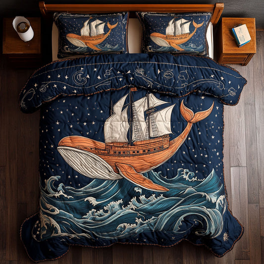 The Last Whale Horizon WN1607050CL Duvet Cover Set